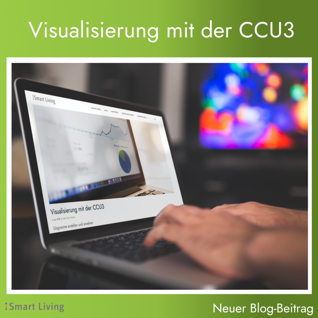 Blog-Beitrag über die Visualisierung mit der CCU3