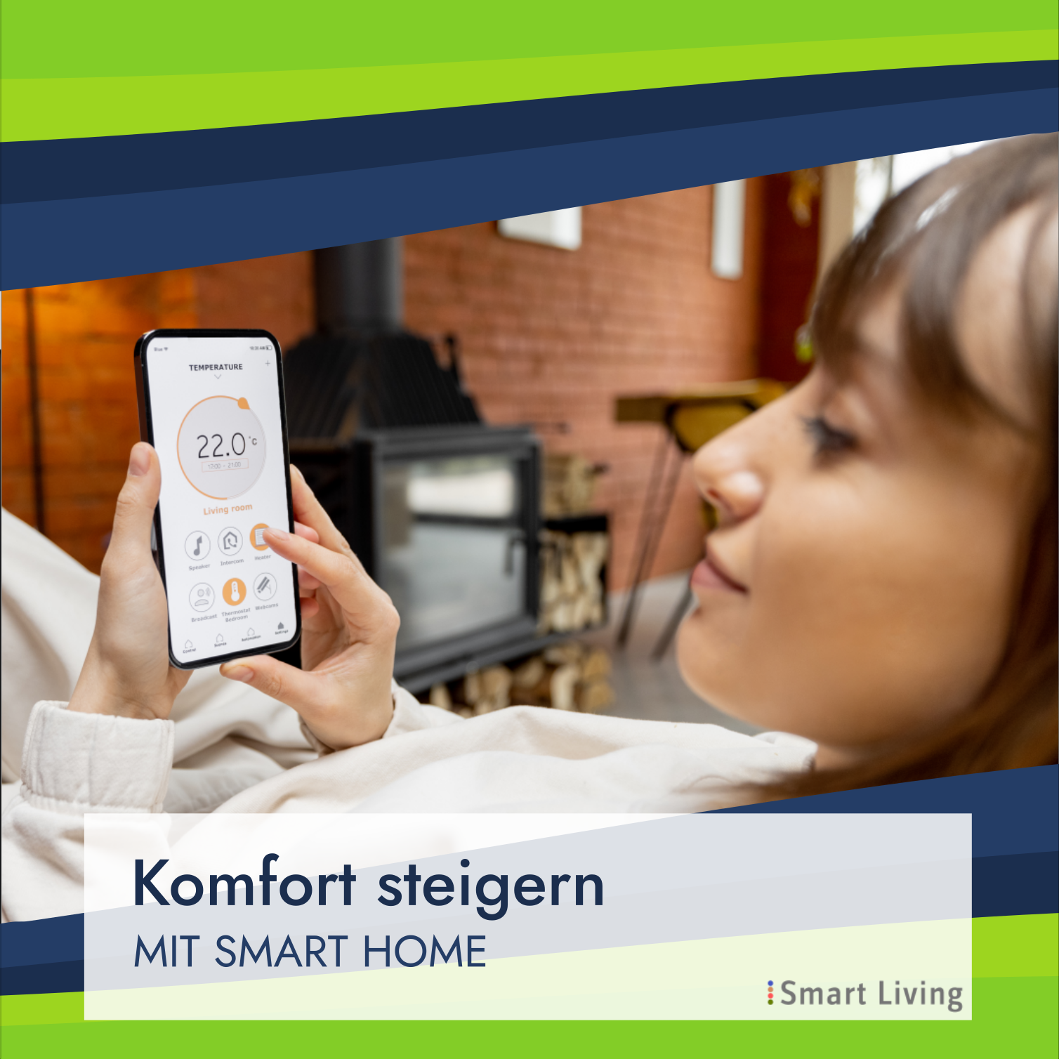 Informationen über Komfort mit Smart Home erhöhen