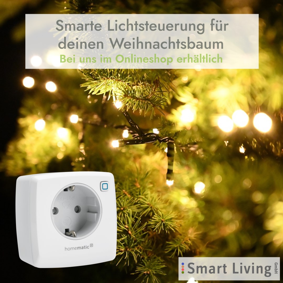 Smarte Lichtsteuerung für den Weihnachtsbaum