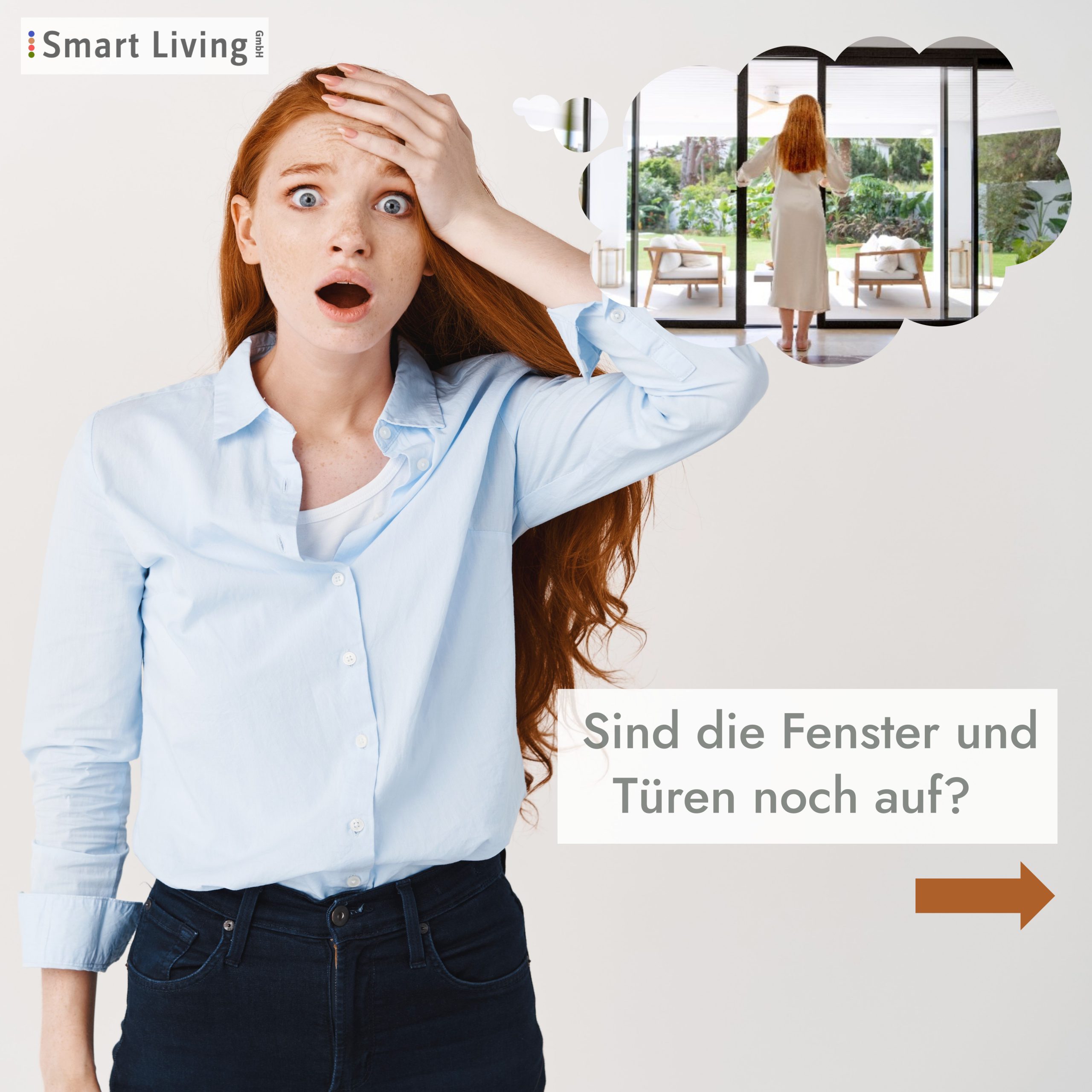 Sind die Fenster und Türen noch auf?