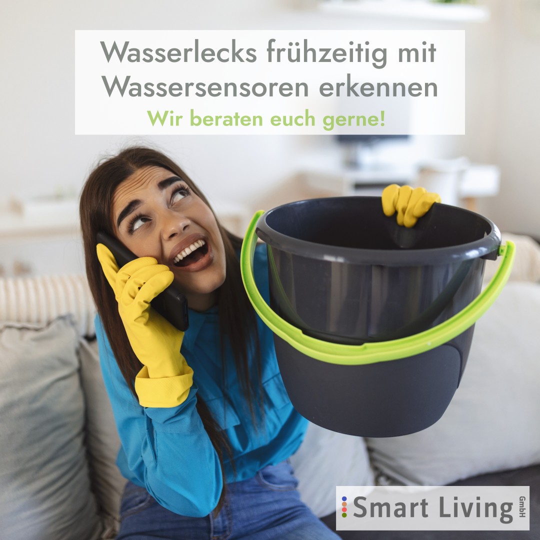 Wasserlecks frühzeitig mit Wassersensoren erkennen